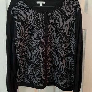 New York & Company Black Cardigan